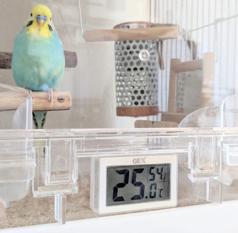 ケージ内温度25.0℃